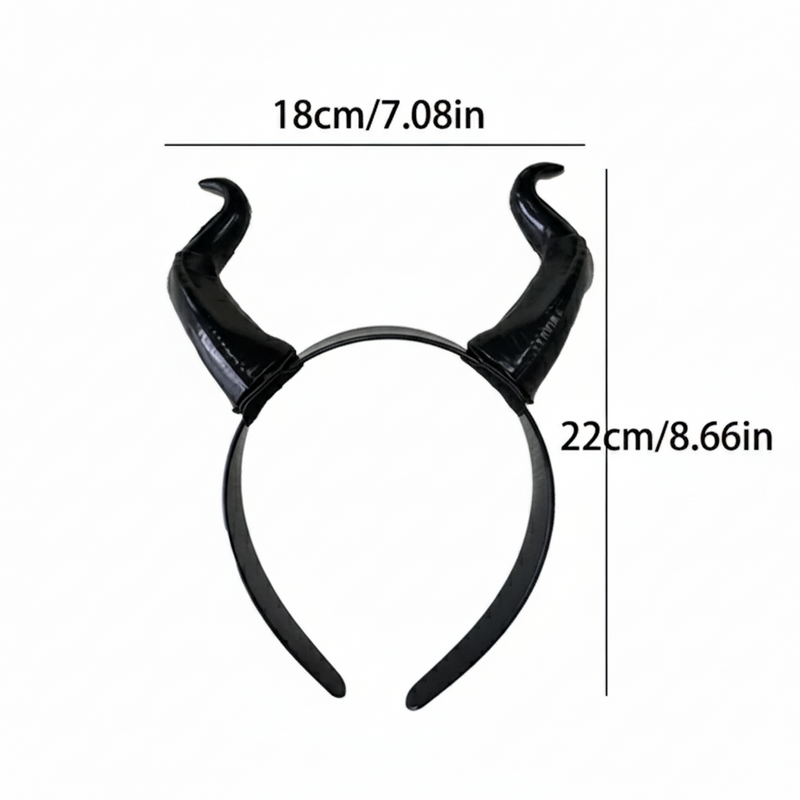 Demon Horns Headpiece