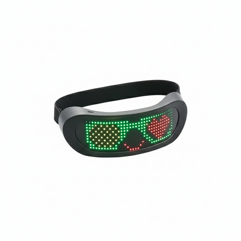 Full-Color LED Glasses Bluetooth